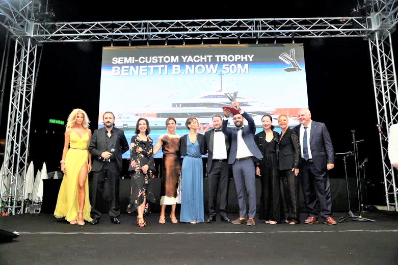 Benetti vincitore dei World Yachts Trophies