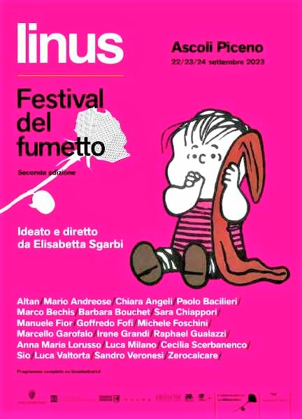 Linus – Festival del Fumetto a Ascoli Piceno dal 22 al 24 settembre 2023 -  BUONGIORNO online