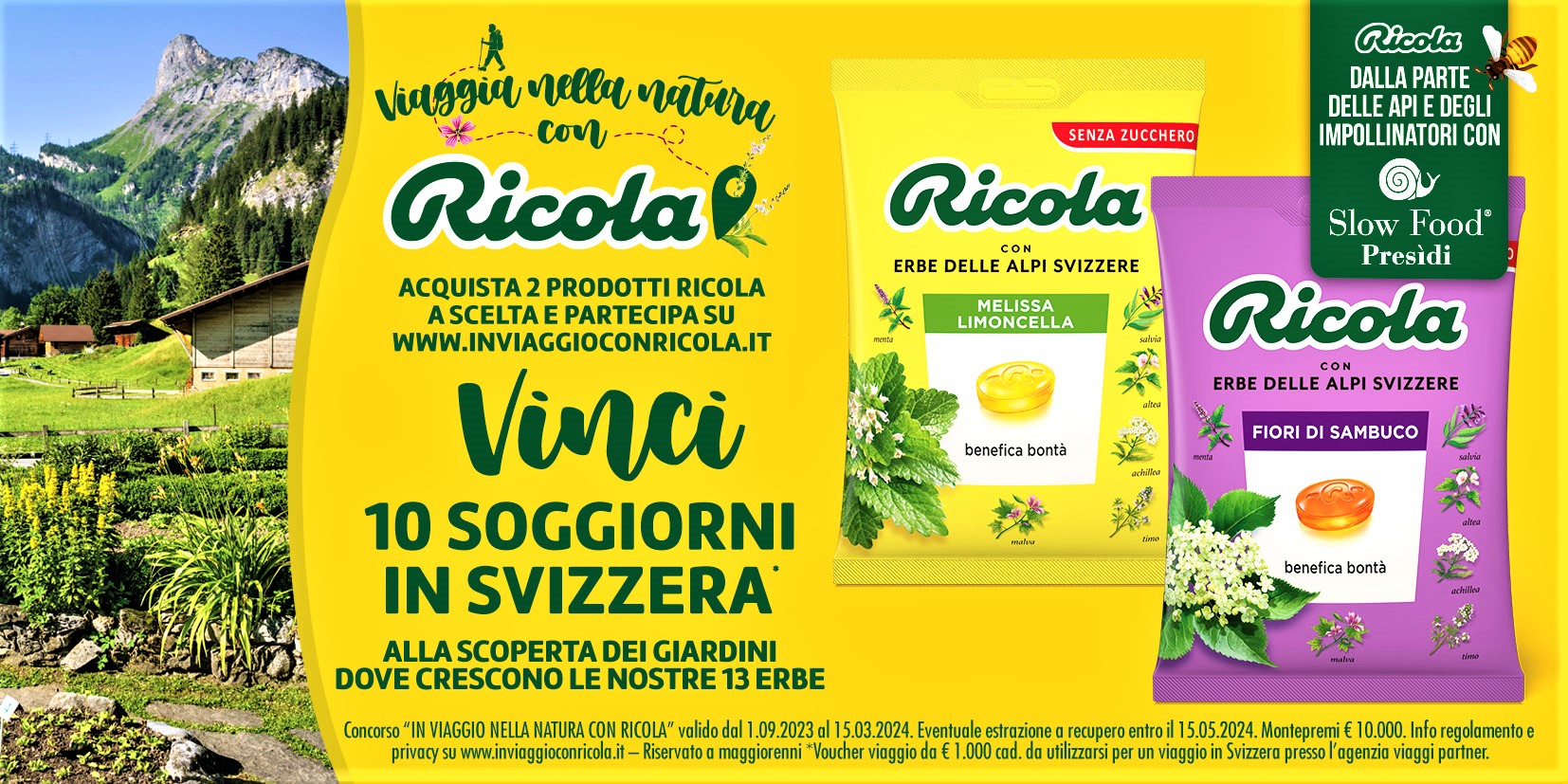 Ricola sempre dalla parte delle api e impollinatori