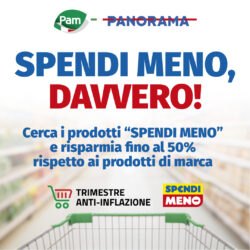 Pam Panorama aderisce al trimestre anti inflazione