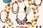 Colori d’autunno: cromie intense e multicolori della collezione della designer Emanuela Salatino