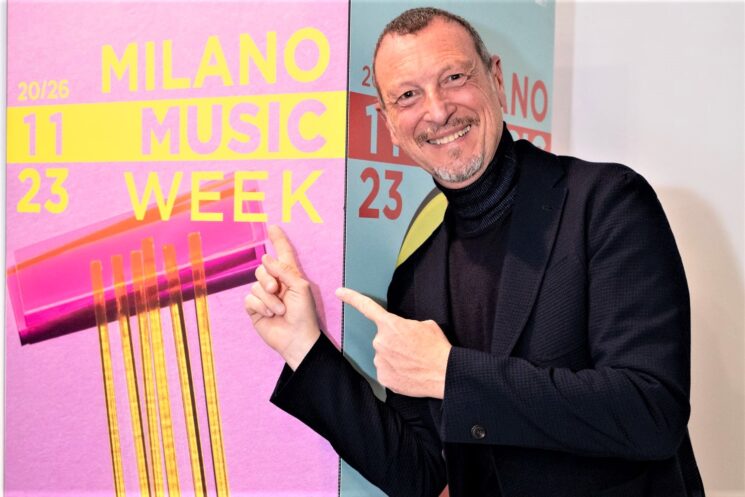 AMADEUS alla Milano Music Week: annunciata ufficialmente la conduzione di Prima Festival 2023