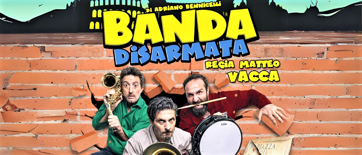 “Banda disarmata”, esilarante commedia al Teatro Martinitt di Milano dal 18 al 28 gennaio
