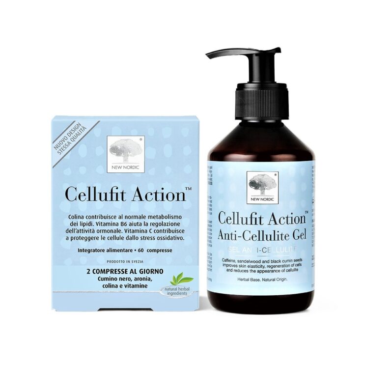 New Nordic: beauty in&out con Cellufit Action compresse + gel