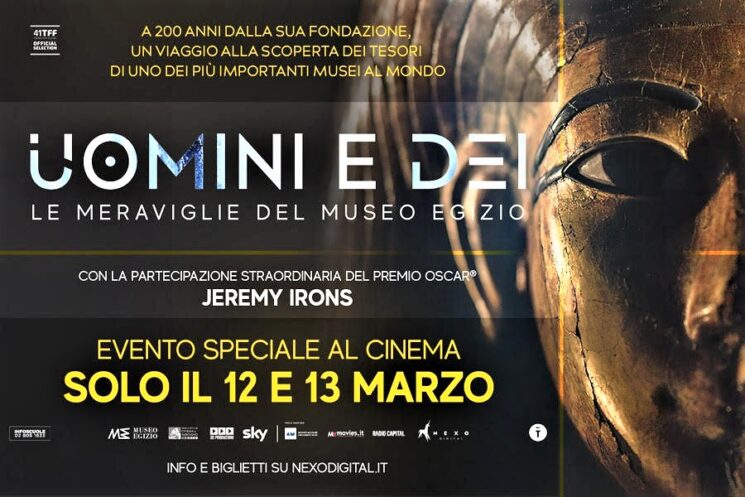 Uomini e Dei. Le meraviglie del Museo Egizio, al cinema solo il 12 e 13 marzo 2024