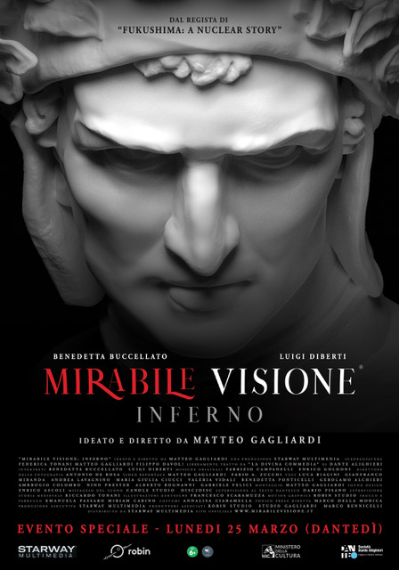 MIRABILE VISIONE: INFERNO di Matteo Gagliardi, evento speciale al cinema per il Dantedì il 25 marzo