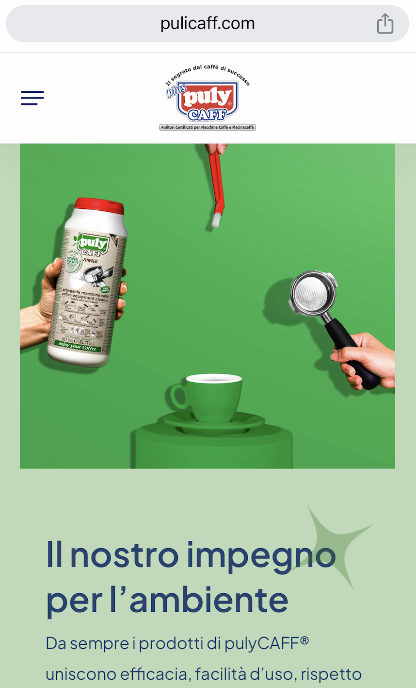 PulyCAFF: nuovo sito web