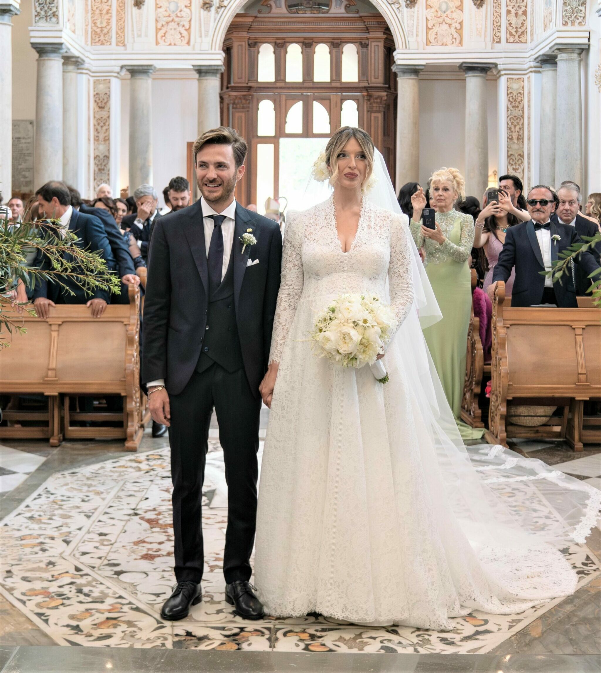 Guenda Goria sposa in Elisabetta Polignano Atelier