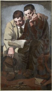 Pablo Picasso (1881 - 1973) La Lecture de la lettre - Parigi 1921 Succession Picasso by SIAE 2023