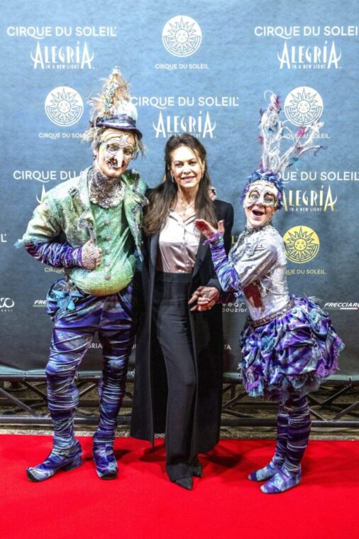 Alla première romana del Cirque du Soleil