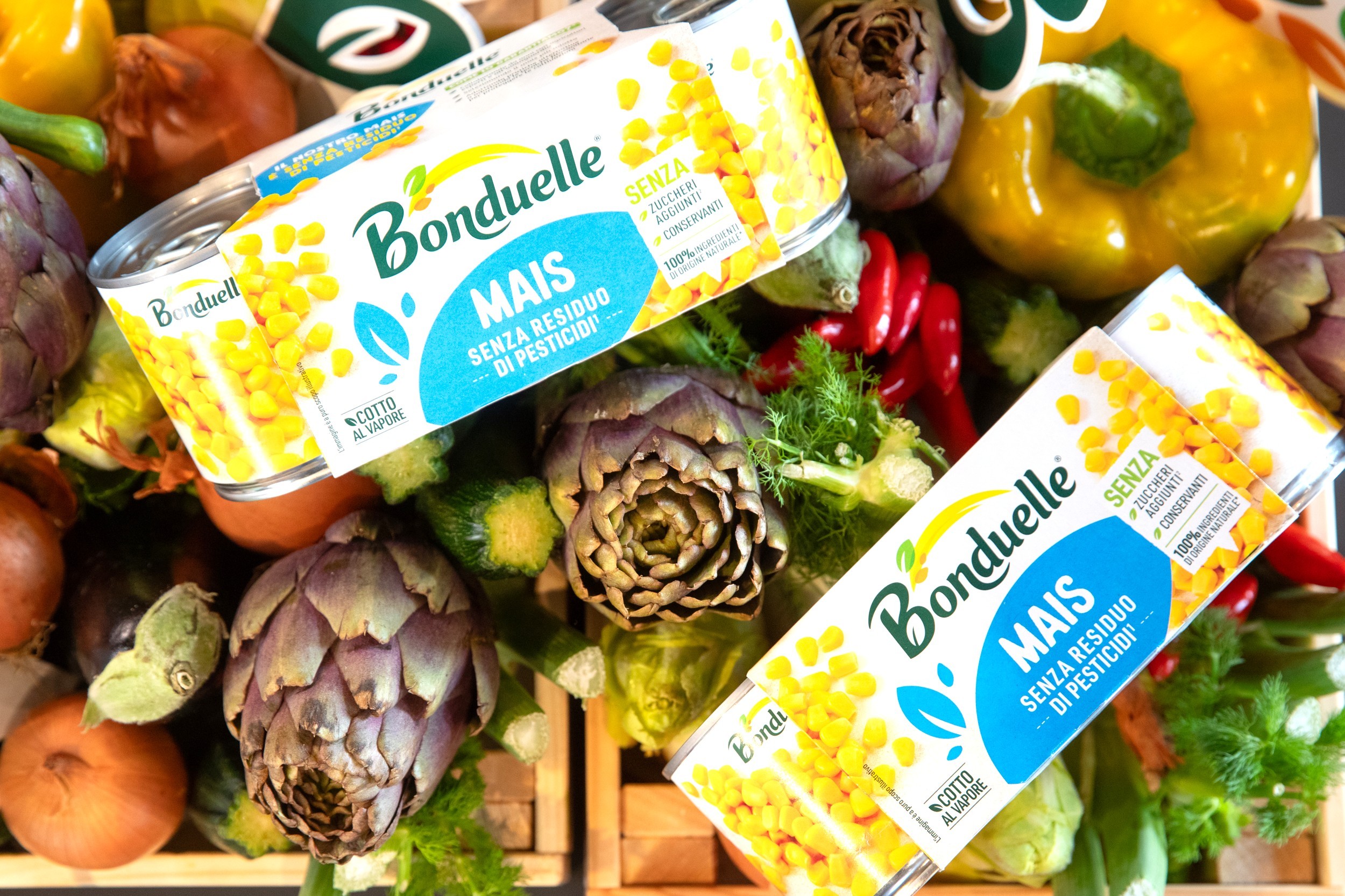 Bonduelle: mais e insalata insieme