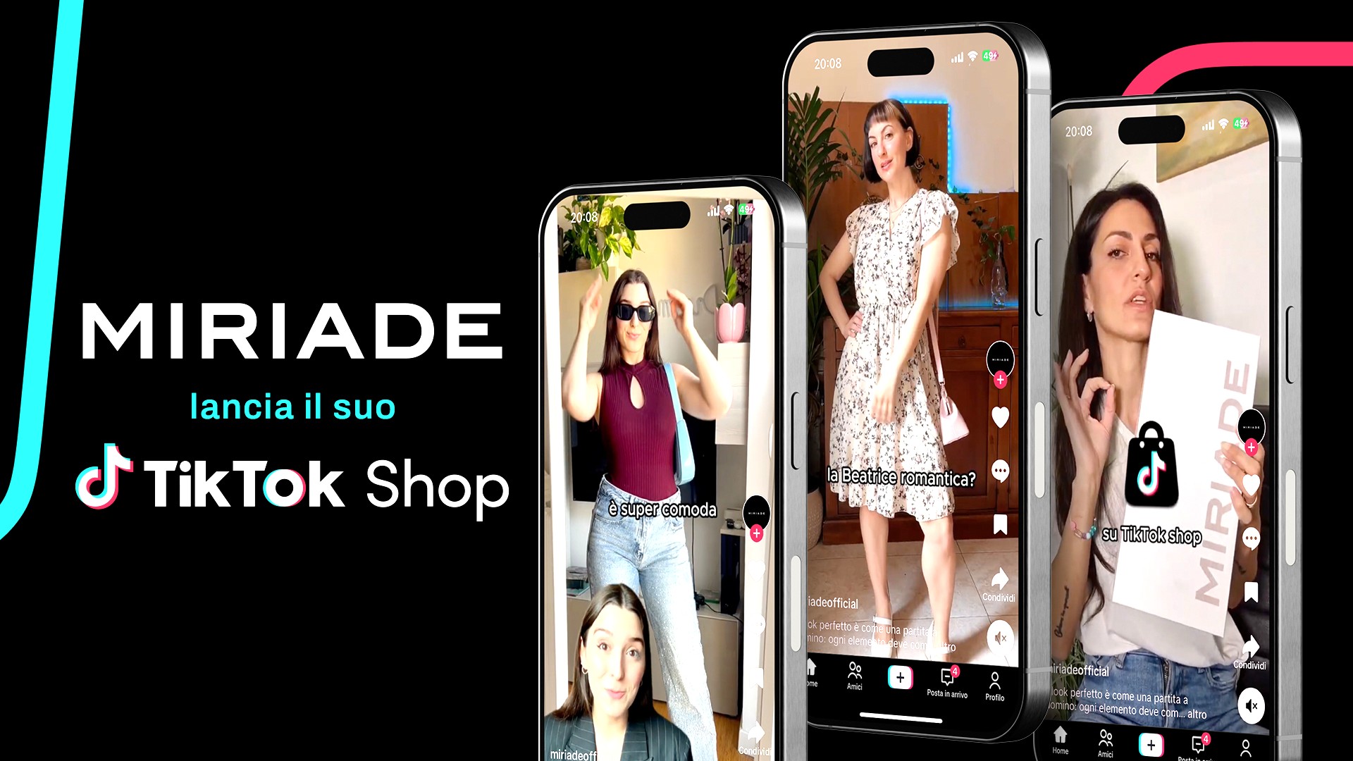 MIRIADE: DEBUTTO SU TIKTOK SHOP